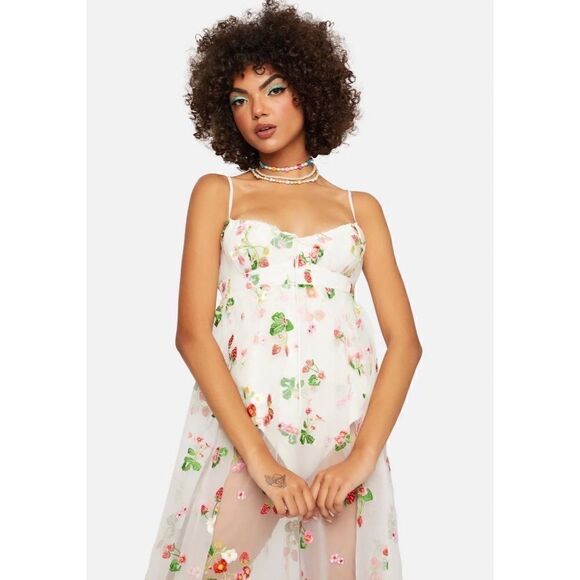 For Love & Lemons Jaclyn Midi Dress - Picture 4 of 6